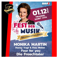 Fest der Musik- Weihnachtsklänge, Sonntag, 1 Dezember